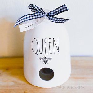 RAE DUNN Birdhouse QUEEN Beehive MAGENTA New